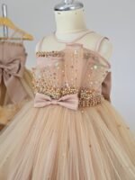 Beaded Party Tulle Gown - Image 2