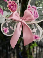 Enchanted Floral Embroidered Fairy Wings - Image 2