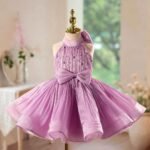 Lavender Enchantment Halter  Frock