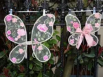 Enchanted Floral Embroidered Fairy Wings - Image 5