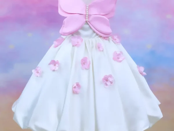 Whimsical charm Butterfly Gown
