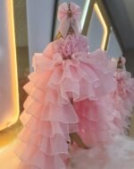 Regal Sequin Frock With  Adjustable Tail - Image 3