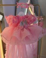 Rose Petal Layered Frock - Image 2