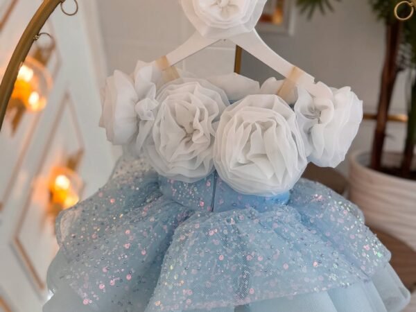 Regal Sequin Tulle Frock