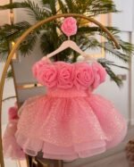 Regal Sequin Tulle Frock - Image 6