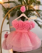 Regal Sequin Tulle Frock - Image 7