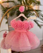 Regal Sequin Tulle Frock - Image 8