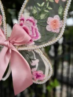Enchanted Floral Embroidered Fairy Wings - Image 6