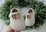Glimmering Pearl & Crystal Flats - Image 4