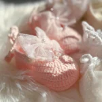 Handmade Crochet Newborn Baby Shoes - Image 5