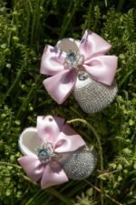 Pink Crystal Bow Set - Image 6