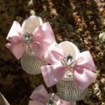 Pink Crystal Bow Set - Image 3