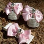Pink Crystal Bow Set - Image 4