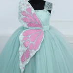 Blush Pink Butterfly Gown