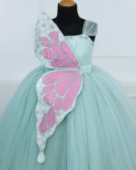 Blush Pink Butterfly Gown