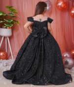Midnight Noir Sparkle Gown - Image 4