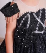 Midnight Noir Sparkle Gown - Image 13