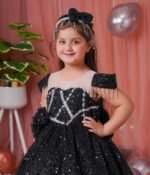 Midnight Noir Sparkle Gown - Image 2