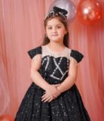 Midnight Noir Sparkle Gown - Image 5