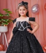 Midnight Noir Sparkle Gown - Image 7