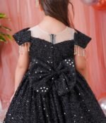 Midnight Noir Sparkle Gown - Image 8