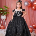 Midnight Noir Sparkle Gown