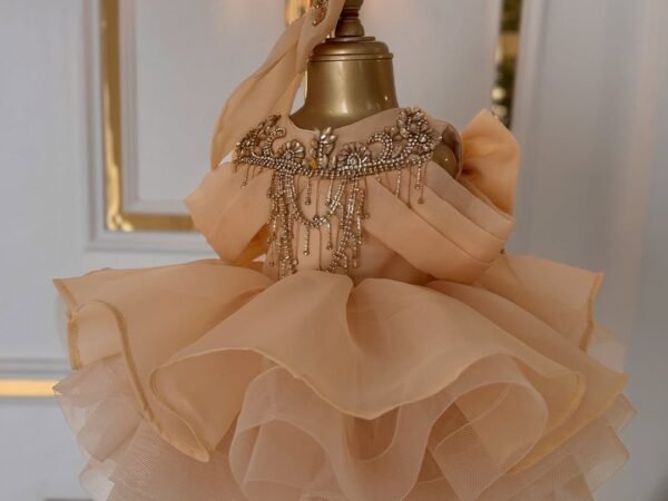 Golden Nude Heirloom Dress