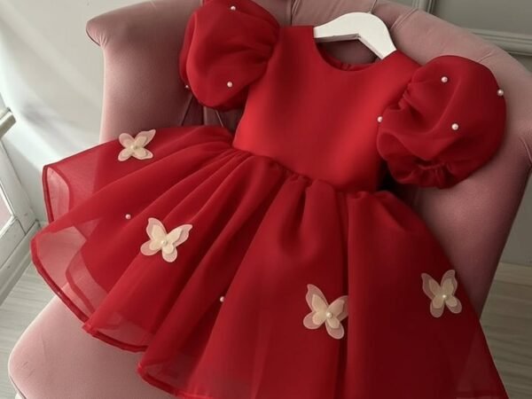 Butterfly Bloom Organza Dress