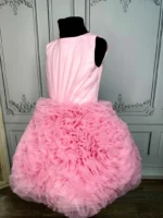 Cotton Candy Pink Ruffle Cloud Frock - Image 5