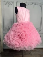 Cotton Candy Pink Ruffle Cloud Frock - Image 7