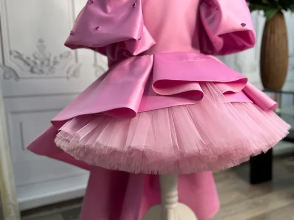 Barbie Pink Crystal Wing Frock