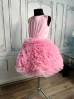 Cotton Candy Pink Ruffle Cloud Frock - Image 8