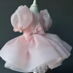 Blush Pink Angel Wings Pearl Frock