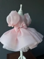 Blush Pink Angel Wings Pearl Frock