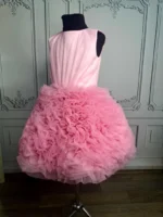 Cotton Candy Pink Ruffle Cloud Frock - Image 4