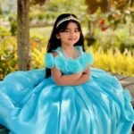 3D floral Princess Gown