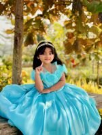 3D floral Princess Gown - Image 2