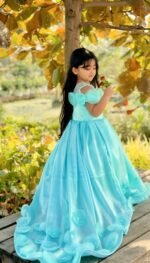 3D floral Princess Gown - Image 5