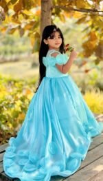 3D floral Princess Gown - Image 7