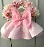 Amethyst Petal Sequin Frock - Image 2