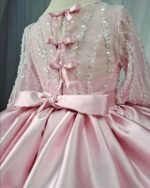 Crystal Snow Puffy Party Frock for Girls - Image 5