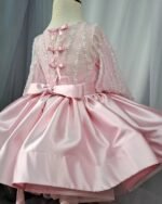 Crystal Snow Puffy Party Frock for Girls - Image 2