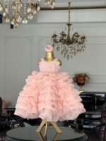 Shimmering Pink Fairy Princess Frock