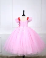 Red Rose Bloom Party Dress - Image 2