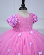 Pink Butterfly Fairy Long Frock - Image 7