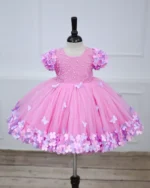 Pink Butterfly Fairy Long Frock - Image 6