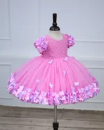 Pink Butterfly Fairy Long Frock - Image 4