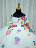 Enchanted Butterfly Garden Couture Frock - Image 8