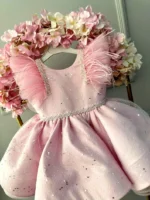 Amethyst Petal Sequin Frock - Image 4