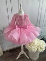 Sparkling Pink Sequin Dream Frock - Image 4
